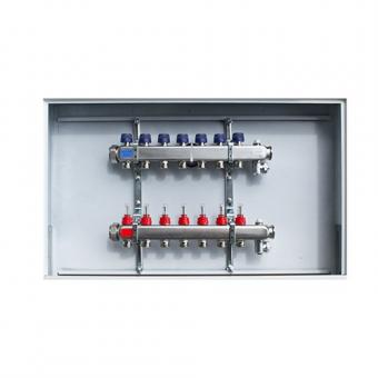 MFL Manifold with cabinet 4 Circuits (in-wall)