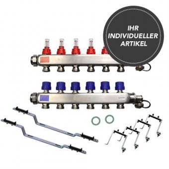 WS-Floortec MFL Manifold 2 Circuits (in-wall 80)